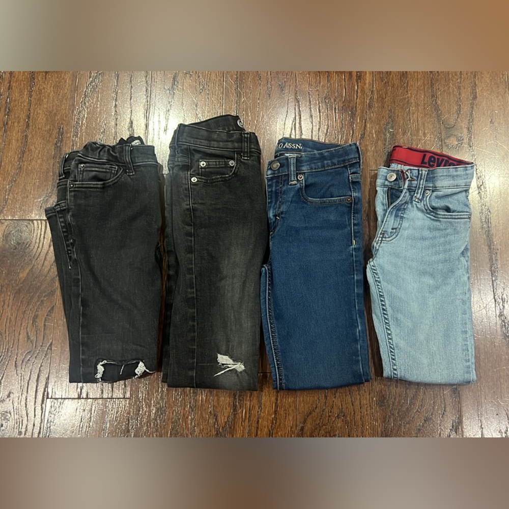 Cat & Jack Kids Jeans - Black, Dark Blue, Light Blue